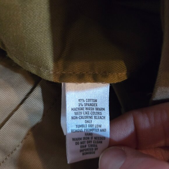 Lot of 4 Pairs Bonobos Chino Pants Thursday Friday Monday Gray Navy Khaki 29x30 - Picture 5 of 8